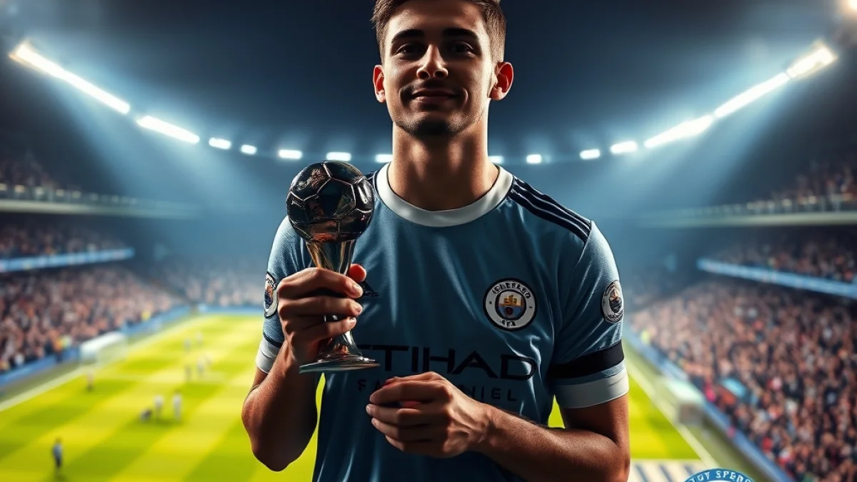 نيكو أورايلي يحصد جائزة PFA لأفضل لاعب شاب 2026