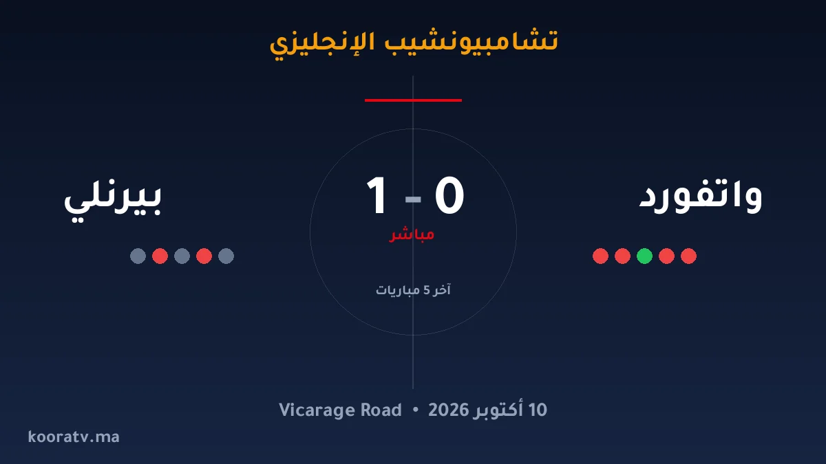 بيرنلي يتغلّب على واتفورد بنتيجة 4-0 - نتيجة وأهداف وملخص المباراة | تشامبيونشيب الإنجليزي